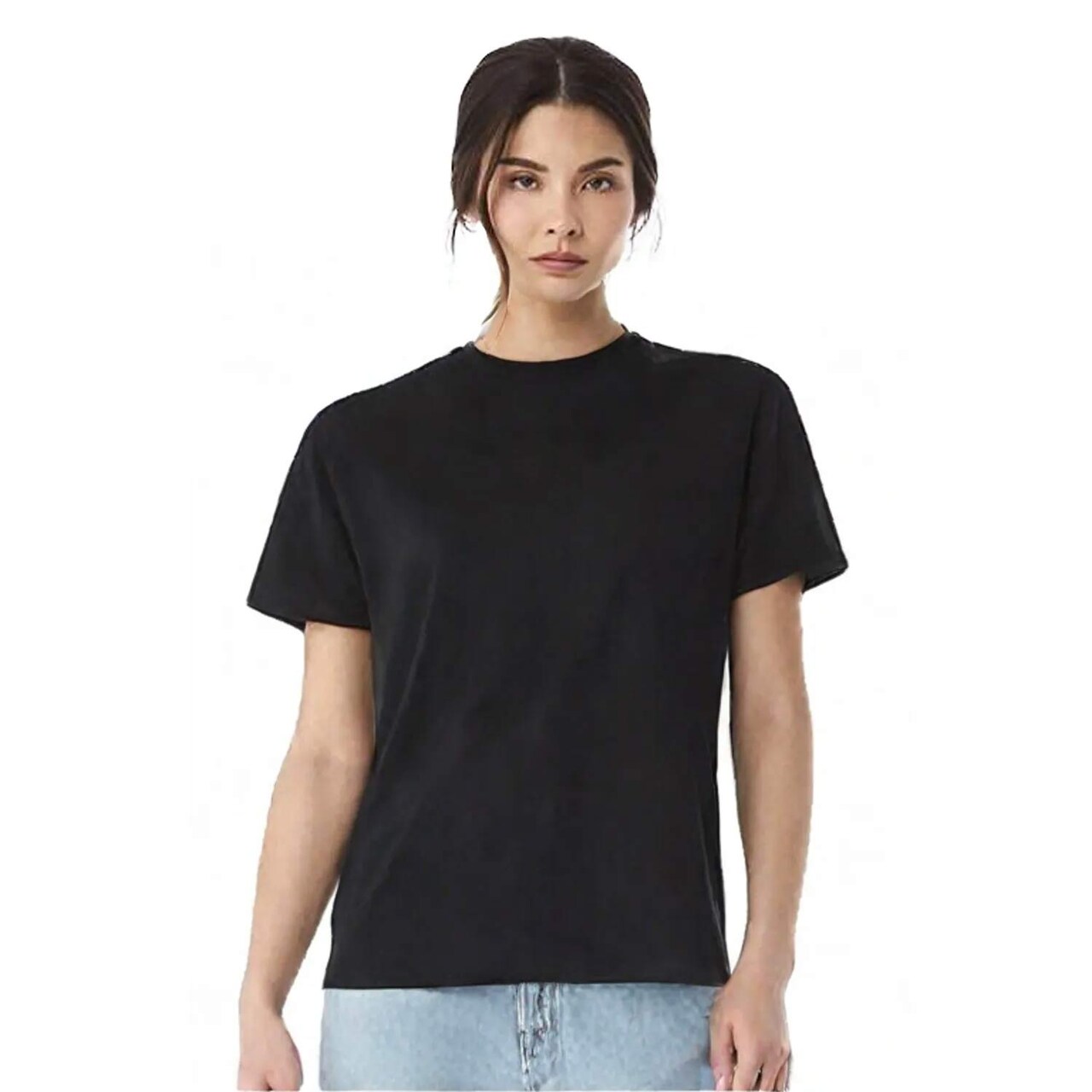 BELLA + CANVAS® Heavyweight Short Sleeve T-Shirt for Layering Outfits & Custom Print Blank Tee